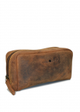 Vintage RV-Stiftemappe brown Leder